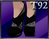 [T92] Casual black heels