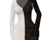 two toned dress