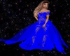 RoyalBlue Glamour Gown