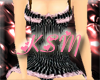 *KSM*Black and pink Lace