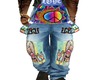 Supender Jeans hippy