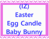 Egg Candle Baby Bunny