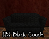 !B! Black Flower Couch