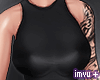 Lux Inked Dress / Black