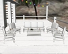 White Patio Set