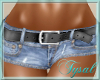 ~T~Shorts With Belt