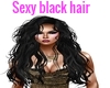 Sexy black hair