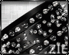Crimson Goth Bracelet
