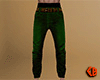Christmas Green Jeans M