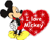  I LOVE YOU MICKEY