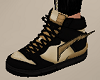 Black/Beige Sneakers