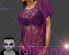 Lace T Shirt - Purple