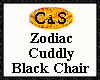 Zodiac Cuddly BlackChair
