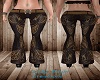 Brown Butterfly Pants