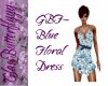 GBF~Blu Floral Mini