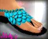 Turquoise Sandal