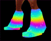 RAINBOW  MESH KICKERS