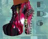 FD5 pink n black shoes