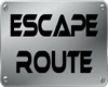 Escape Route Plate