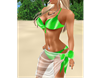 ~B~ Green Summer Bikini