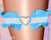 C~Blue Love Garter