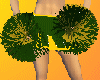 Green/yellow poms