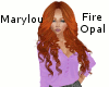 Marylou - Fire Opal