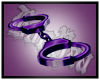 Purple Swing Cuffs