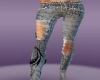faded jeans black
