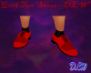 Goth Tux Shoes--DLW