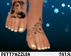 *£ Feet Tattd Beauty W