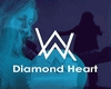 A.WALKER.diamond heart