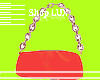 Red SLV Chain Pouch
