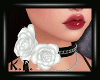 Rose Dia Choker â¥ Wht
