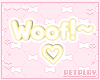 𝓹. Yellow Float Woof