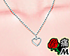 蝶 Heart Necklace