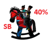 Spiderman Horse 40% Kids