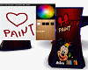 6 PLAYERS PAINT MICKEY