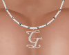 Necklace Letter G