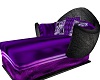 purple chaise