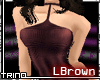 [T] Lorella Dress LBrown