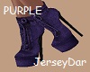 Purple Ankle Boot