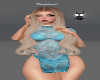 Blue cute dress