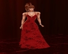Red Open  Dress