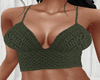 Boho Crochet Top OLIVE