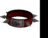 COLLAR LEA  V2 RED