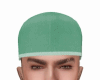 Surgical cap green