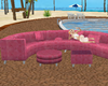 L! Long Sofa Pink