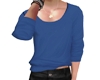 M Blue top