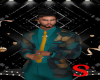 Tail Teal Suit